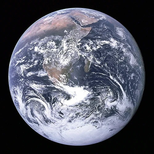 Planets in our Solar System 4 500px The Earth seen from Apollo 17 500px The Earth seen from Apollo 17 Telescoop.nl - Alles voor sterrenkijken & natuurwaarneming