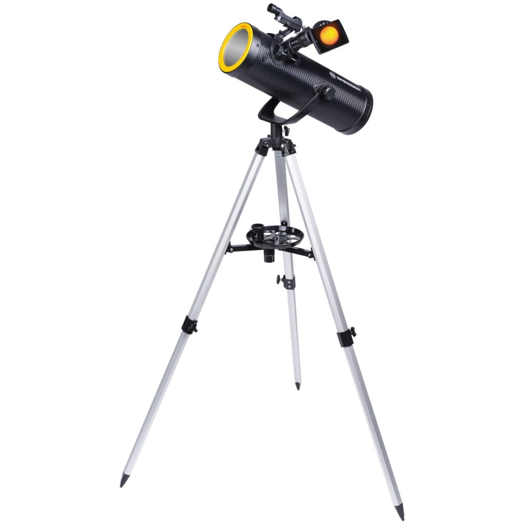 Bresser Telescope N 114/500 Solarix AZ – Complete Set 2 Bresser Telescoop N 114 500 Solarix AZ SET 1 Bresser Telescoop N 114 500 Solarix AZ SET 1 Telescoop.nl - Alles voor sterrenkijken & natuurwaarneming