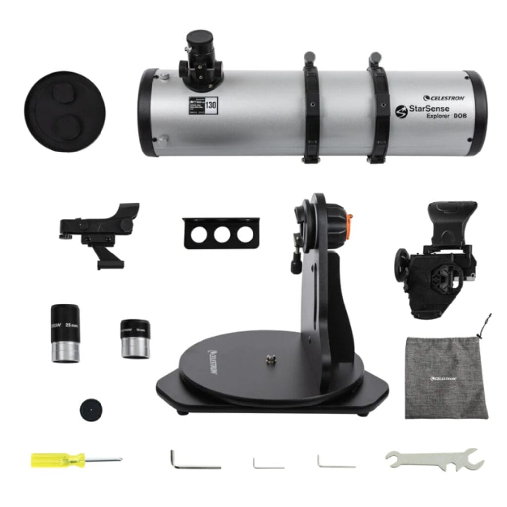 Celestron Dobson telescoop N 130 650 StarSense Explorer DOB 9 Telescoop.nl - Alles voor sterrenkijken & natuurwaarneming