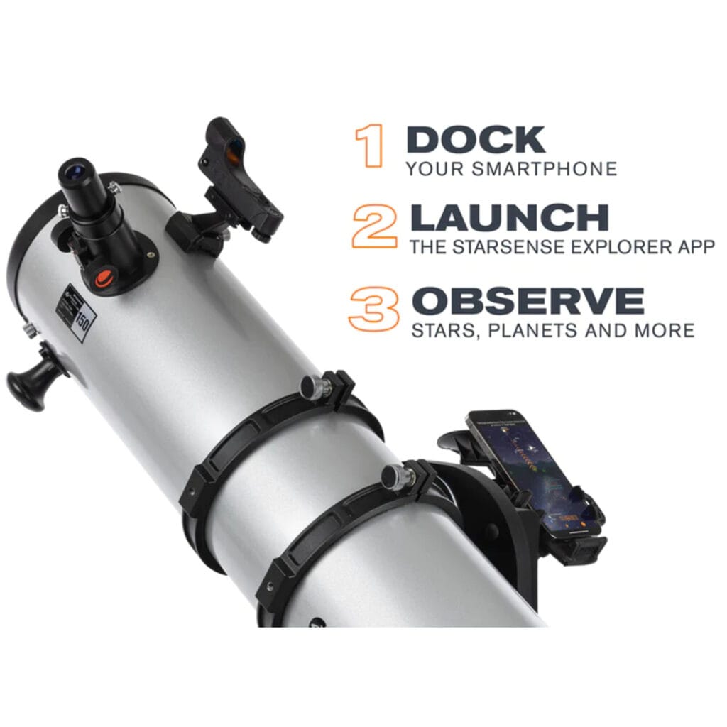 Celestron Dobson Telescoop N 150/750 StarSense Explorer DOB 7 Celestron Dobson telescoop N 150 750 StarSense Explorer DOB 7 Celestron Dobson telescoop N 150 750 StarSense Explorer DOB 7 Telescoop.nl - Alles voor sterrenkijken & natuurwaarneming