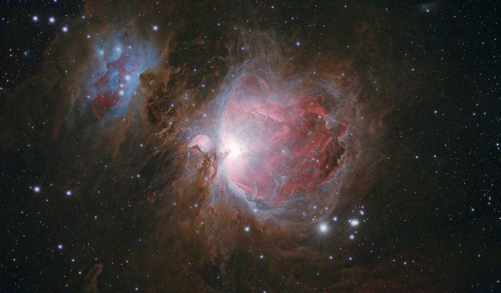 Vespera 2 M42 native FOV scaled 1 Telescoop.co.uk - Everything for stargazing & nature observation