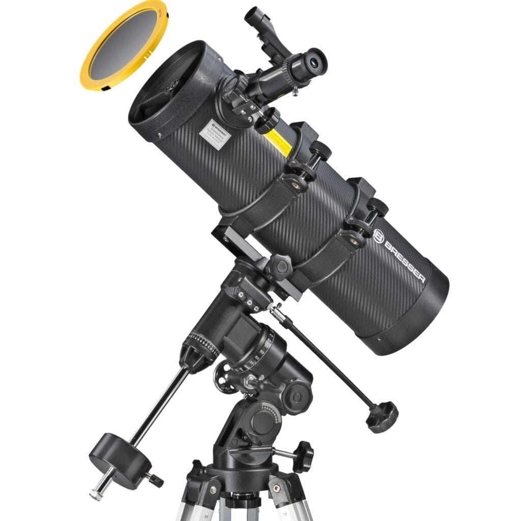 Bresser Telescope AC 102/460 AR-102 Polaris EQ3 4 Bresser Telescoop N 130 1000 EQ 3 Spica II Bresser Telescoop N 130 1000 EQ 3 Spica II Telescoop.nl - Alles voor sterrenkijken & natuurwaarneming
