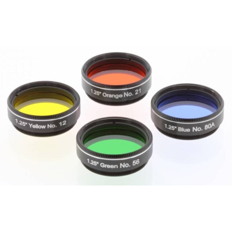 Explore Scientific Filters Filter Set Maan Planeten vanaf 100mm telescopen 1 25 Telescoop.nl - Alles voor sterrenkijken & natuurwaarneming