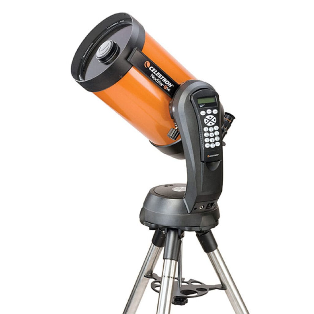 Celestron telescopen - ontdek welke serie bij jou past 7 Celestron Schmidt Cassegrain telescoop SC 203 2032 NexStar 8 SE GoTo Celestron Schmidt Cassegrain telescoop SC 203 2032 NexStar 8 SE GoTo Telescoop.nl - Alles voor sterrenkijken & natuurwaarneming