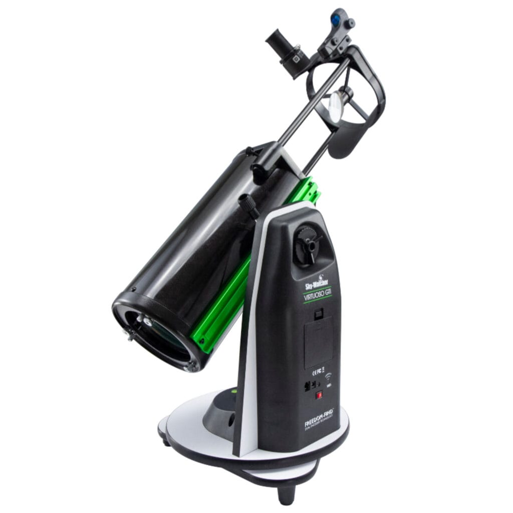 Sky-Watcher Dobsonian Telescope N 150/750 Heritage FlexTube Virtuoso GTi 3 Skywatcher Dobson telescope N 150 750 Heritage FlexTube Virtuoso GTi 2 Skywatcher Dobson telescope N 150 750 Heritage FlexTube Virtuoso GTi 2 Telescoop.nl - Alles voor sterrenkijken & natuurwaarneming