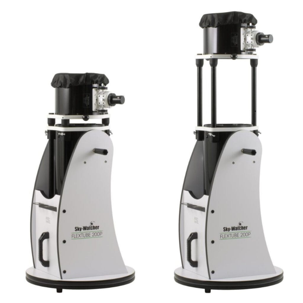 Sky-Watcher Dobson telescoop N 203/1200 Skyliner FlexTube BD DOB 4 Skywatcher Dobson telescope N 203 1200 Skyliner FlexTube BD DOB 6 Skywatcher Dobson telescope N 203 1200 Skyliner FlexTube BD DOB 6 Telescoop.nl - Alles voor sterrenkijken & natuurwaarneming