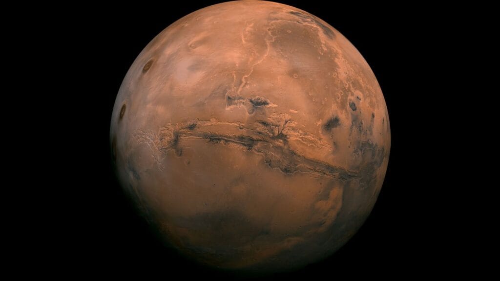 mars through a telescope