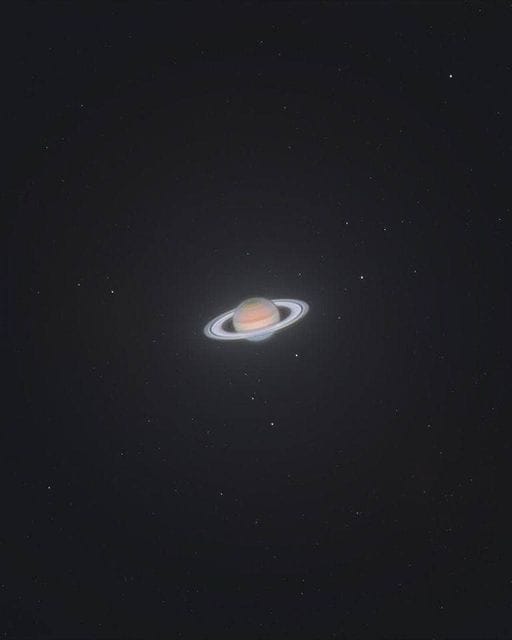 Saturn through a Telescope: What Can You Expect? 1 saturnus door een 6 inch telescoop saturn through a telescope