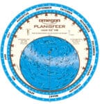 Sterrenkaart Planisfeer 25cm / 52°