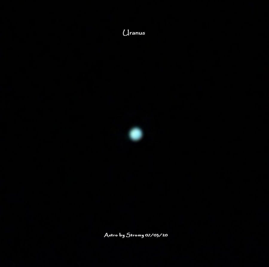Viewing Uranus through a Telescope: What Does this Mysterious Planet Look like? 3 uranus door een telescoop astro by stromy uranus through a telescope