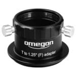 Omegon Adapter T-Visueel man naar 1,25" vrouw met klemschroef