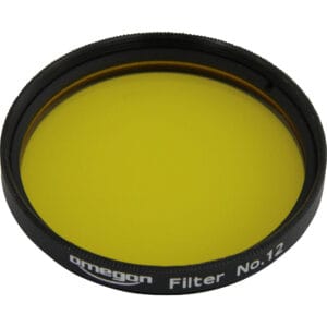 Geel kleurfilter 2 inch – Omegon #12