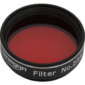 Lichtrood kleurfilter 1,25 inch – Omegon #23A