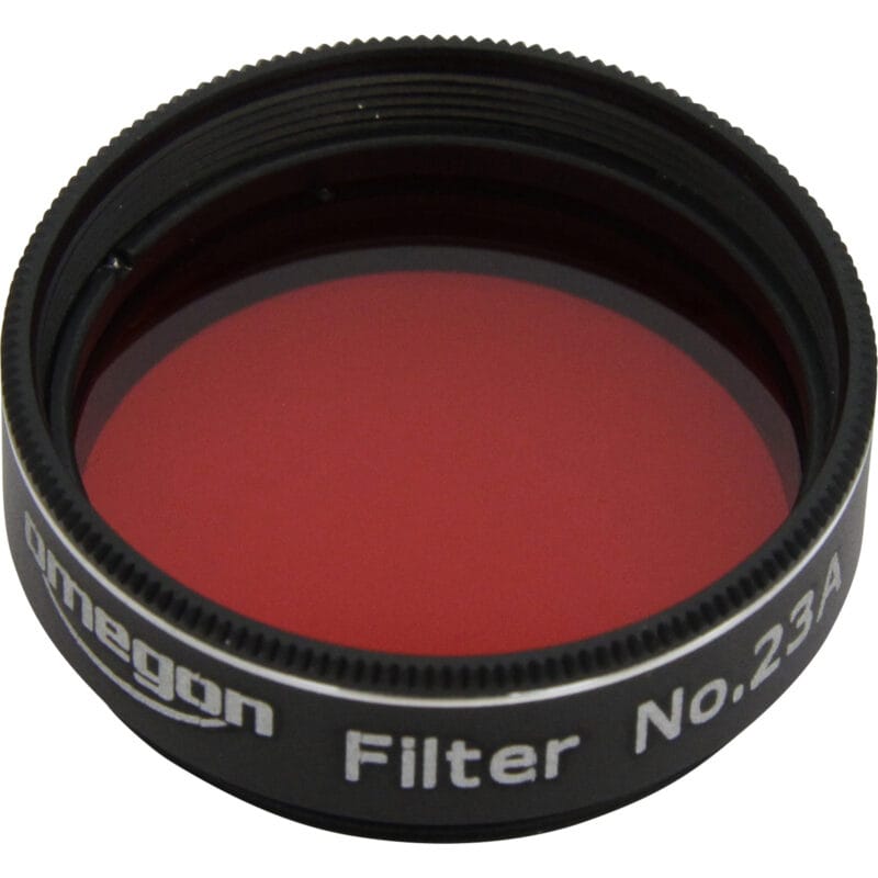 Lichtrood kleurfilter 1,25 inch – Omegon #23A