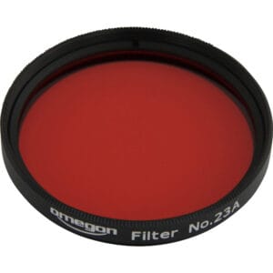 Lichtrood kleurfilter 2 inch – Omegon #23A