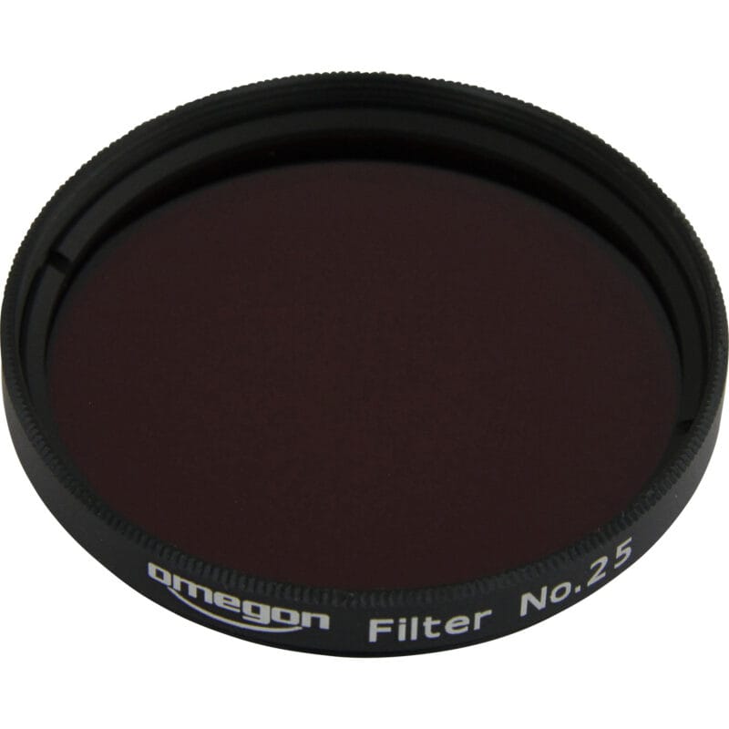Rood kleurfilter 2 inch – Omegon #25
