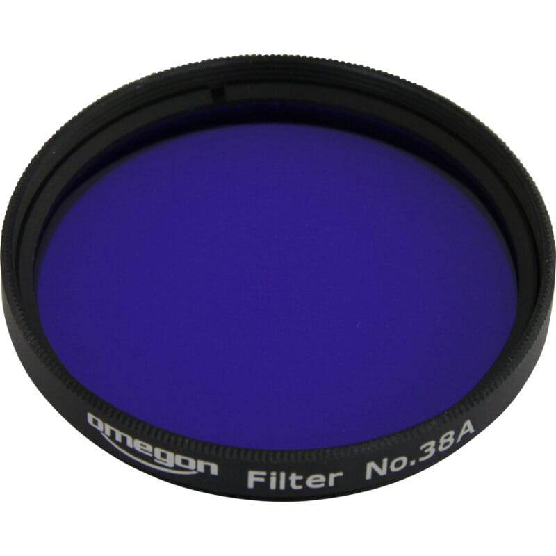 Donkerblauw kleurfilter 2 inch – Omegon #38A