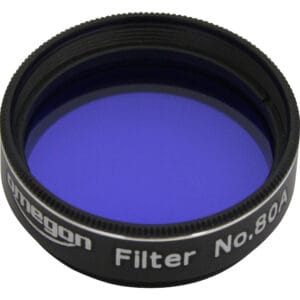 Blauw kleurfilter 1,25 inch – Omegon #80A