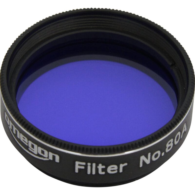 Blauw kleurfilter 1,25 inch – Omegon #80A