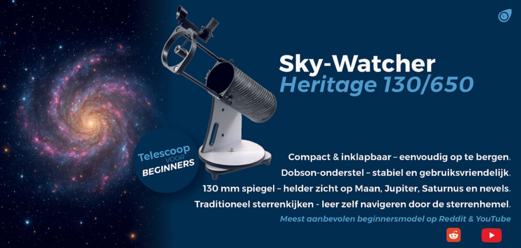Banner SkyWatcher Telescoop Telescoop.nl - Alles voor sterrenkijken & natuurwaarneming