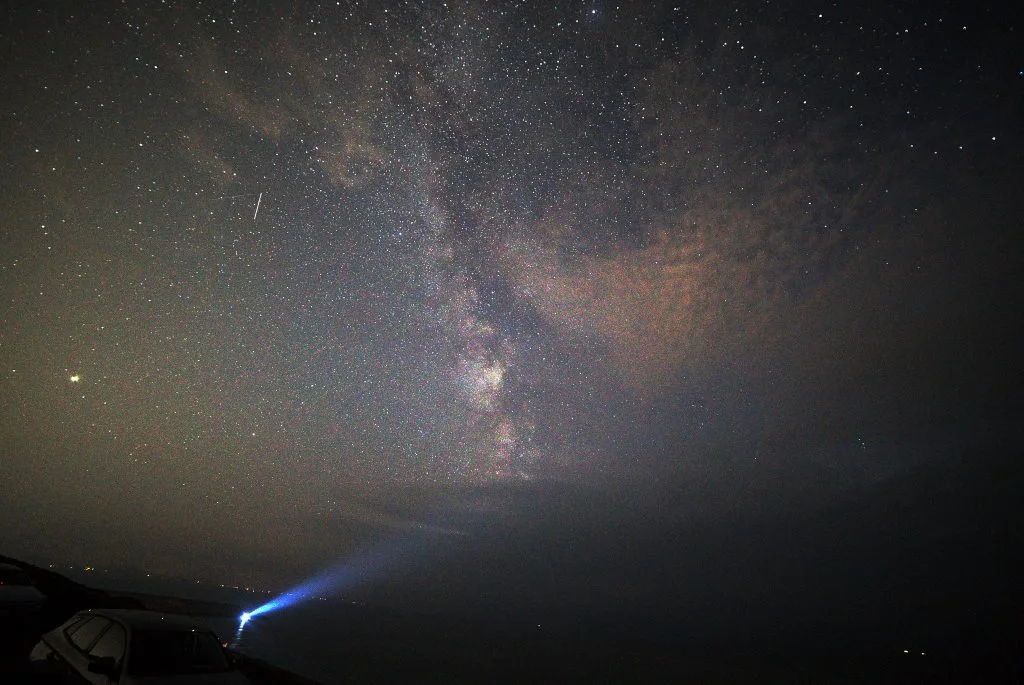 Milky Wayです。 Watching the Milky Way? Find out how and when here!