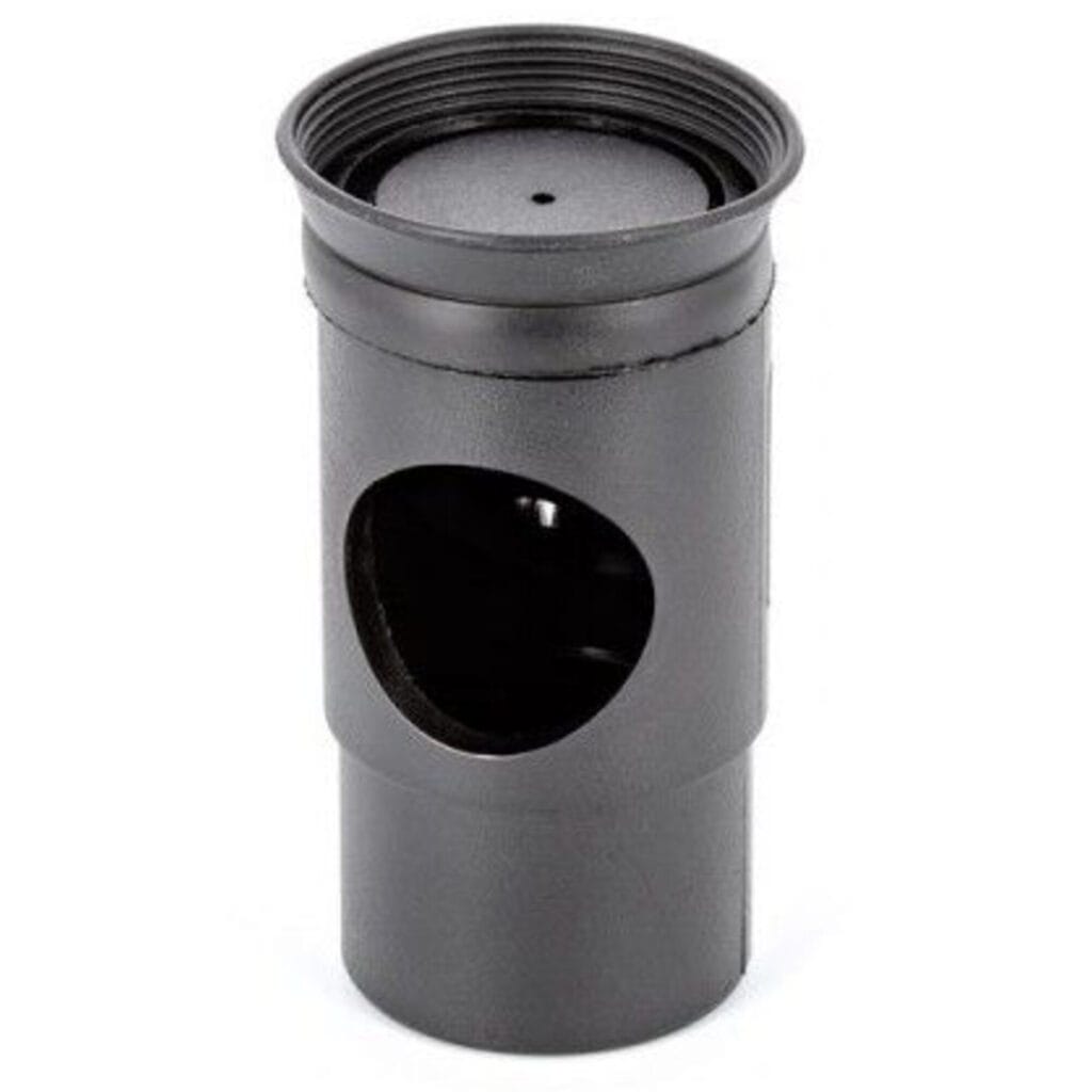 Cheshire collimation eyepiece for telescope collimation of a Newtonian or Dobsonian