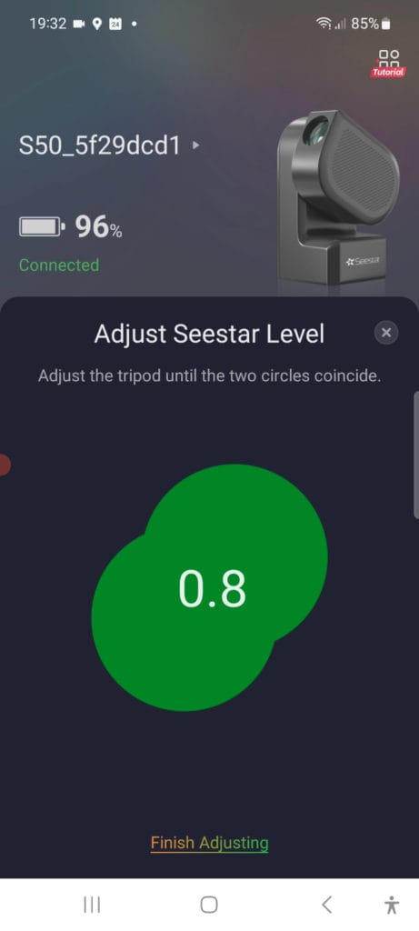 Seestar S50 tips: zo gebruik je de smart scope als een pro 7 seestar s50 waterpas seestar s50 waterpas Telescoop.nl - Alles voor sterrenkijken & natuurwaarneming