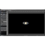 Bresser 1,25 Camera Full HD DeepSky & Guider Color (5) Bresser 1,25" camera livebeeld software-interface met planeetopname in weergave