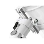 Bresser AC 102 1350 Telescoop Messier Hexafoc EXOS-1 (4) Bresser AC 102/1350 EXOS-1 montering met fijnafstelling en zwaluwstaartverbinding zichtbaar