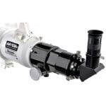 Bresser AC 102 S600 Telescoop Messier Hexafoc OTA (6) Bresser AC 102S/600 close-up van de Hexafoc-focuser met 64 mm vrije opening