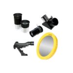 Bresser AC 60 800 Telescoop Stellar AZ (3) Bresser AC 60/800 Arcturus AZ bijgeleverde oculairs (4 mm & 20 mm), 3× Barlow-lens, 90° star diagonal en red dot finder