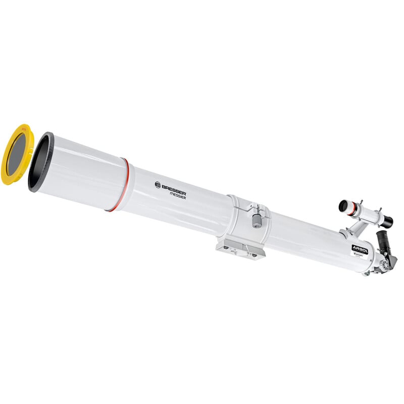 Bresser AC 90/1200 Telescoop Messier OTA 1 Bresser AC 90 1200 Telescoop Messier OTA 1 Bresser AC 90/1200 optische buis met geïntegreerde dauwkap en Vixen-Style buisringen