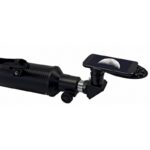 Bresser AC 90 900 Telescoop AZ-EQ Taurus (4) Bresser AC 90/900 close-up van focuser met smartphonehouder gemonteerd voor maanobservatie