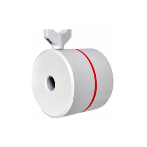 Bresser EXOS-1 witte metalen contragewicht 2 kg met centrale boring en rode markering