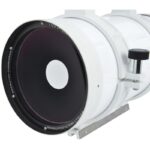 Bresser MC 152 1900 Telescoop Maksutov Messier Hexafoc OTA (4) Bresser MC 152/1900 achteraanzicht met correctieplaat en T2 piggyback camera-adapter