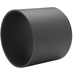 Bresser MCX127 vaste dauwkap cilindervormig zwart voor montage op correctiebuis