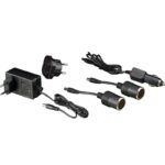 Bresser Mobile Power Station 100 Watt + Zonnelader 40 Watt (13) Bresser Mobile Power Station accessoireset met laadkabels, adapters en netadapter