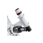 Bresser N 150 1200 Telescoop Messier Hexafoc EXOS-2 GoTo (2) Bresser N 150/1200 oculairzijde met Zenitspiegel, Hexafoc-focuser en aangesloten 26mm oculair