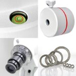 Bresser N 203 1200 Telescoop Messier Hexafoc EXOS-2 GoTo (5) Bresser N 203/1200 contragewichtenet en montageaccessoires voor balans op equatoriale montering