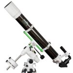 Skywatcher AC 102 1000 BD EQ3-2 Telescoop EvoStar (1) Skywatcher AC 102/1000 BD EQ3-2 achromatische refractor met EQ3-2 equatoriale montering en aluminium statief