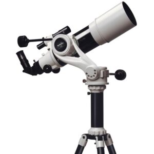 Skywatcher AC 102/500 Startravel-102 AZ-5 refractor telescoop met azimutale AZ-5 montering en aluminium statief