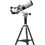 Skywatcher AC 102/500 Startravel-102 AZ-5 refractor telescoop met azimutale AZ-5 montering en aluminium statief