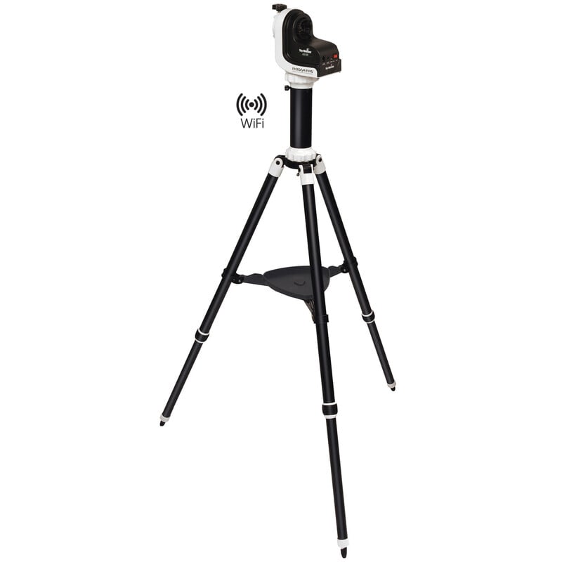 Skywatcher AZ-GTi Montering GoTo WiFi Met statief 2 Skywatcher AZ GTi Montering GoTo WiFi Met statief 3 Skywatcher AZ-GTi Montering aluminium driepootstatief met 3/8 inch montageplaat zonder montering