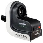 Skywatcher AZ-GTi Montering GoTo WiFi Met statief (4) Skywatcher AZ-GTi Montering detailaanzicht van de GoTo WiFi-kop met Vixen-zadel en aansluitingen