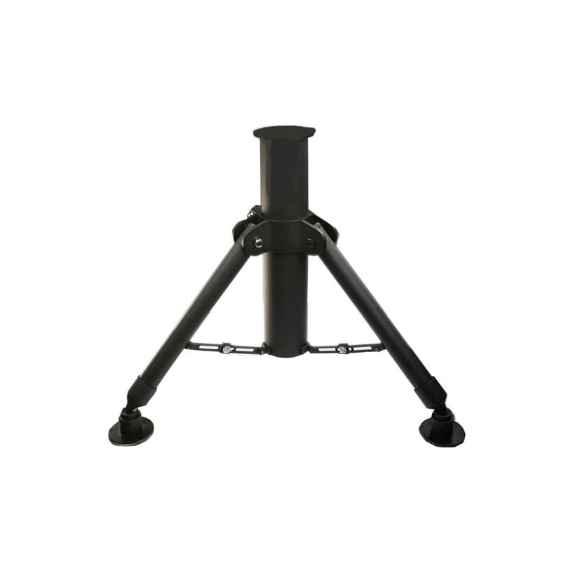 Skywatcher EQ-8 statief 1 Skywatcher EQ 8 statief voor 2 Skywatcher EQ-8 zwaar zwart zuilstatief met drie verstelbare poten in laagste positie
