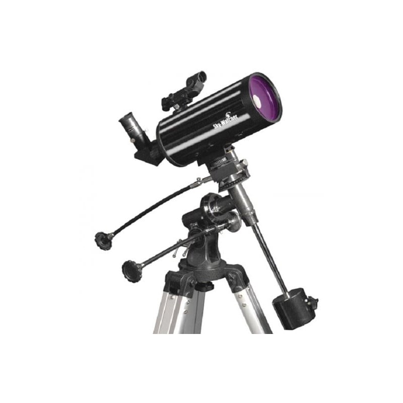 Skywatcher MC 102/1300 EQ-2 Maksutov Telescoop SkyMax 1 Skywatcher MC 102 1300 EQ 2 Maksutov Telescoop SkyMax 1 Skywatcher MC 102/1300 EQ-2 Maksutov telescoop met EQ-2 equatoriale montering en aluminium statief