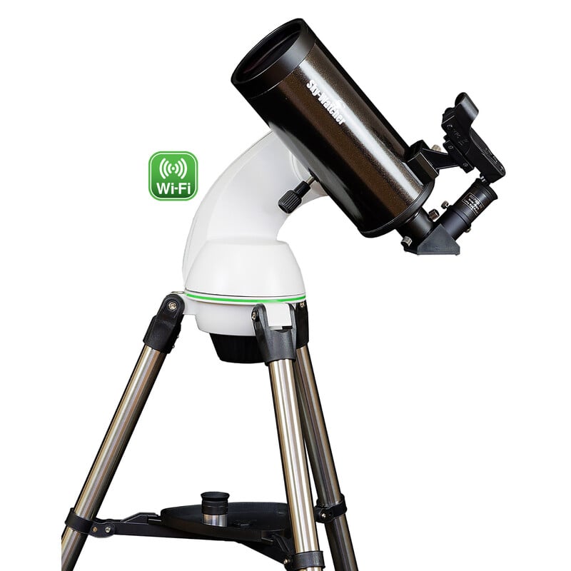 Skywatcher MC 102/1300 SkyMax-102 AZ-Go2 Maksutov telescoop met AZ-Go2 montering en roestvaststalen statief
