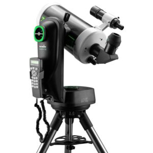 Skywatcher MC 150/1800 Fusion-120i complete Maksutov-telescoop op Fusion-120i GoTo-montering met stalen statief en SynScan-handset.