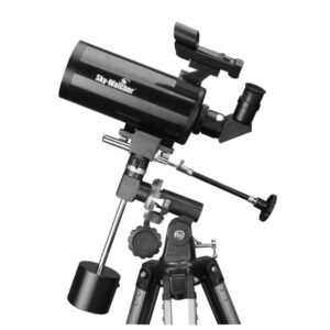 Skywatcher MC 90/1250 SkyMax EQ-1 Maksutov telescoop met EQ-1 equatoriale montering en aluminium statief