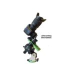 Skywatcher Montering Star Adventurer Mini Wi-Fi Astro-Set (5) Skywatcher Montering Star Adventurer Mini Wi-Fi Astro-Set demonstratie van kantelbereik met camera gericht onder hoek.